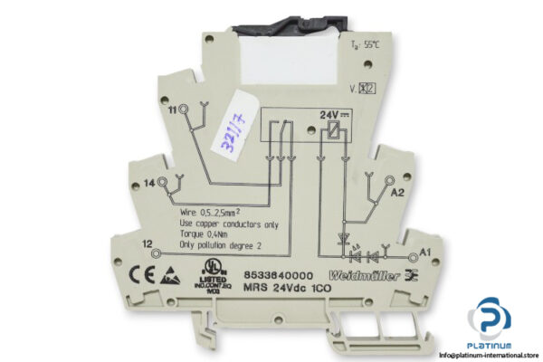 weidmuller-MRS-24VDC-1CO-relay-module-(New)-2