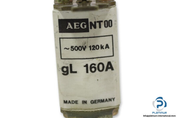 aeg-NT00-GL-160a-fuse-link-(Used)-1