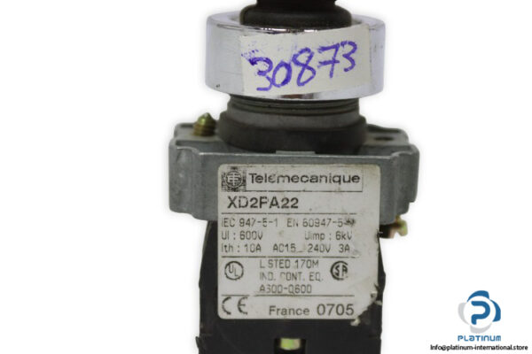 telemecanique-XD2PA22-joystick-controller-(Used)-2