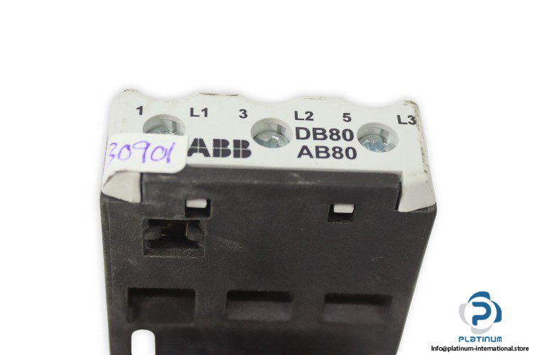 abb-DB80-AB80-overload-relay-adapter-(Used)-1