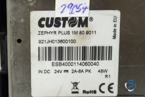 custom-ZEPHYR-PLUS-1M809011-thermal-printer-(New)-3