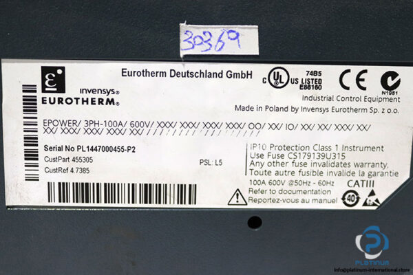 eurotherm-EPOWER_3PH-100A_600V-power-controller-(New)-2