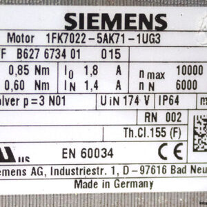 siemens-1FK7022-5AK71-1UG3-synchronous-motor-(new)-3