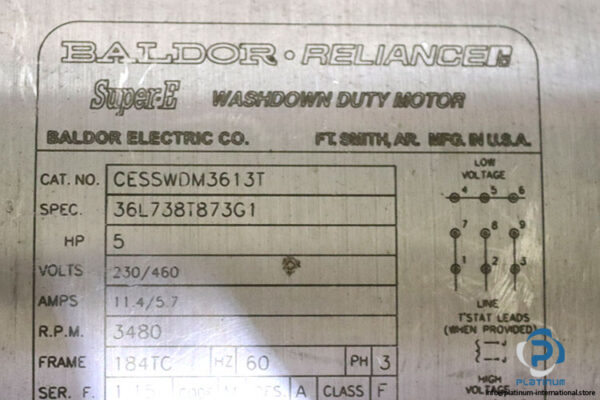baldor-CESSWDM3613T-stainless-steel-washdown-motor-(new)-2