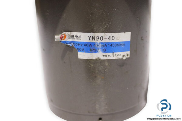 jianteng-motor-YN90-40-gear-motor-(used)-2
