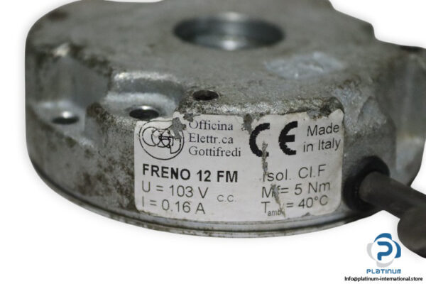 o.e.g-FRENO-12-FM-electric-brake-coil-(used)-2