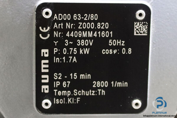 auma-SA-07.5-F10-125rpm-multi-turn-actuator-(new)-2