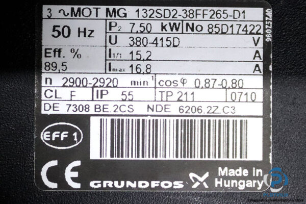 grundfos-CR32-4-2-A-F-A-E-HQQE-vertical-multistage-centrifugal-pump-(new)-4