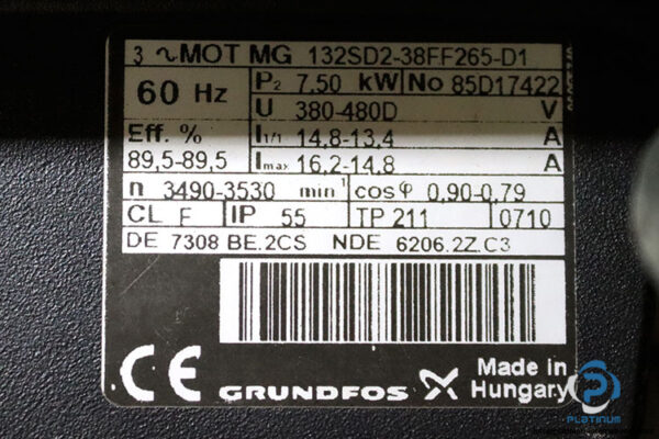 grundfos-CR32-4-2-A-F-A-E-HQQE-vertical-multistage-centrifugal-pump-(new)-5