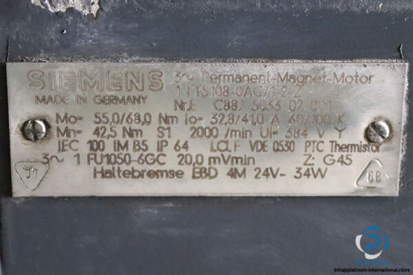 siemens-1FT5108-0AC71-2-Z-permanent-magnet-servo-motor-(used)-4