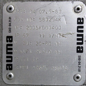 auma-SA-07.5-G0-583294K-multi-turn-electric-actuator-(used)-3