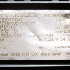 sew-R32DT71D4TH-helical-gearmotor-(used)-1