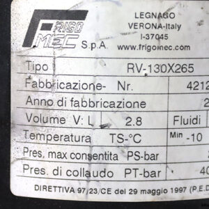 frigomec-RV-130X265-liquid-receiver-(used)-2