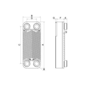 swep-E6TX14-heat-exchanger-(used)-2