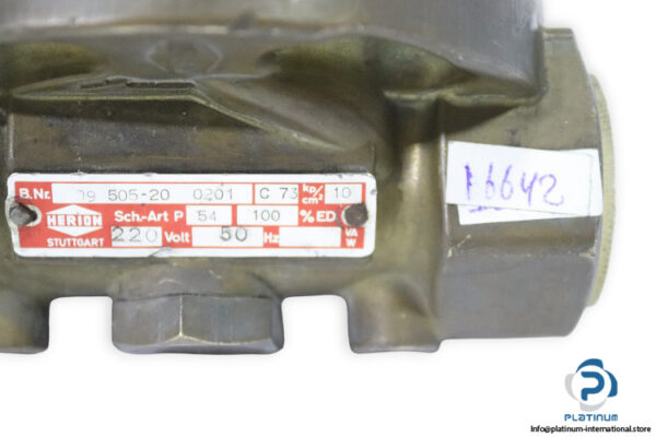 herion-09-505-20-0201-solenoid-valve(used)-1