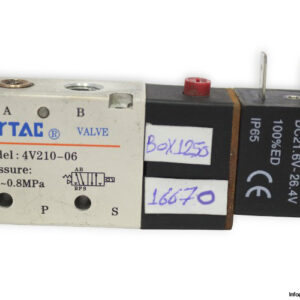 Airtac-4v210-06-single-solenoid-valve(used)-1