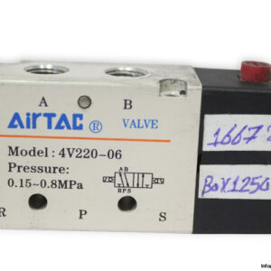 Airtac-4V220-06-solenoid-valve(used)-1