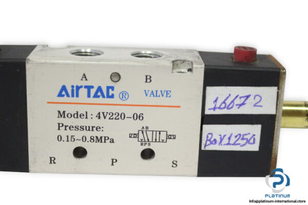 Airtac-4V220-06-solenoid-valve(used)-1