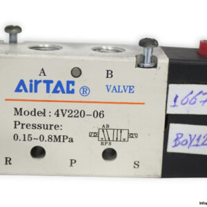 Airtac-4V220-06-solenoid-valve-with-coil(used)-1