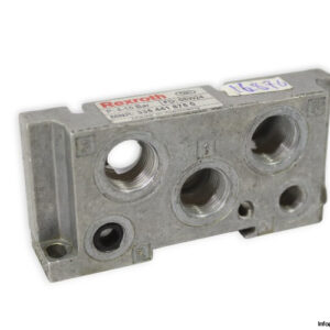 rexroth-335-441-875-0-pneumatic-valve-base-(used)