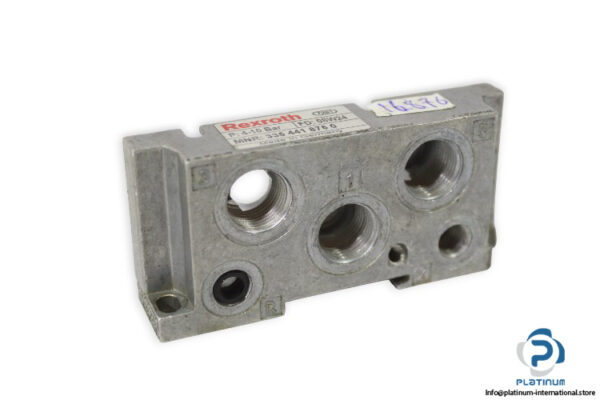 rexroth-335-441-875-0-pneumatic-valve-base-(used)
