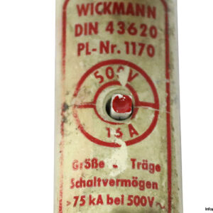 wickmann-1170-16A-500VAC-fuse-link-(New)-1