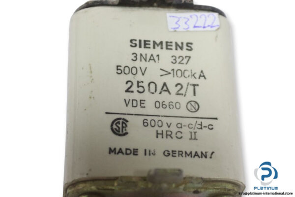 siemens-3NA1-327-fuse-link-(Used)-1