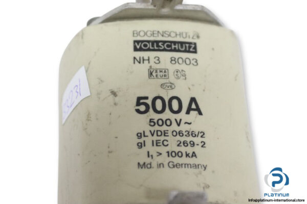 bogenschutz-NH3-8003-gl-gi-500a-fuse-link-(Used)-1