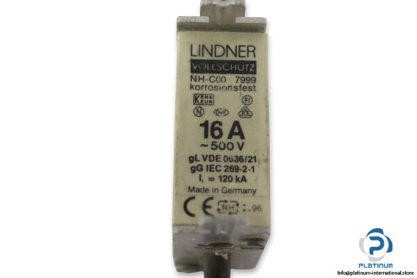 lindner-NH-C00-7999-gl-gg-16a-100ka-fuse-link-(New)-1