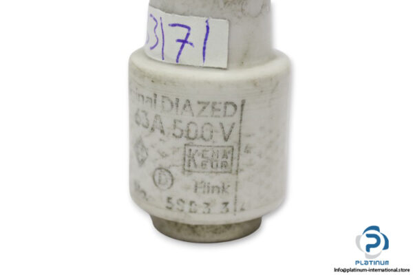 original-diazed-5SB3-3-63a-bottle-fuse-link-(New)-2