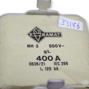 ebamat-NH3-GL-400a-fuse-link-(Used)-1