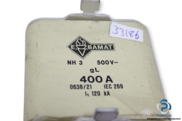 ebamat-NH3-GL-400a-fuse-link-(Used)-1