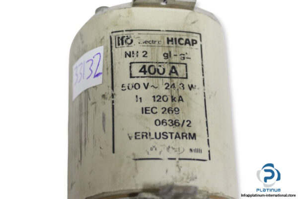 ifo-electric-NH2-GI-GL-400a-fuse-link-(Used)-1