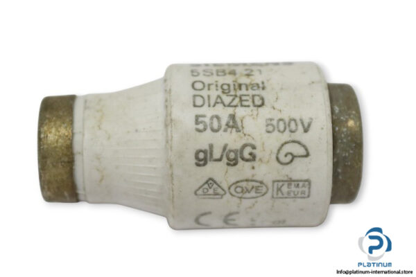 siemens-5SB4-21-50a-bottle-fuse-link-(Used)-2