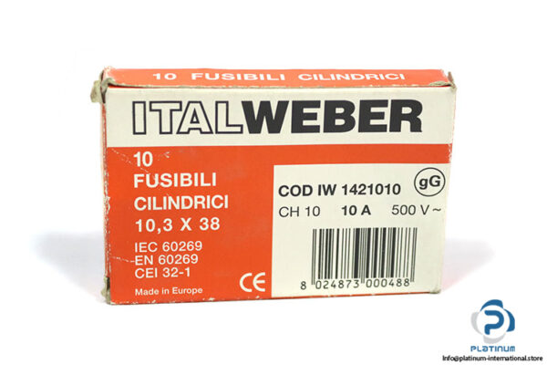italweber-1421010-10a-cylindrical-fuse-link-(New)-2