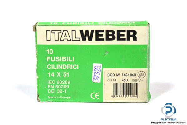 italweber-1431040-40a-cylindrical-fuse-link-(New)-2
