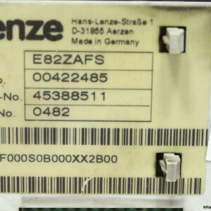 lenze-e82zafs-00422485-function-module(used)-1
