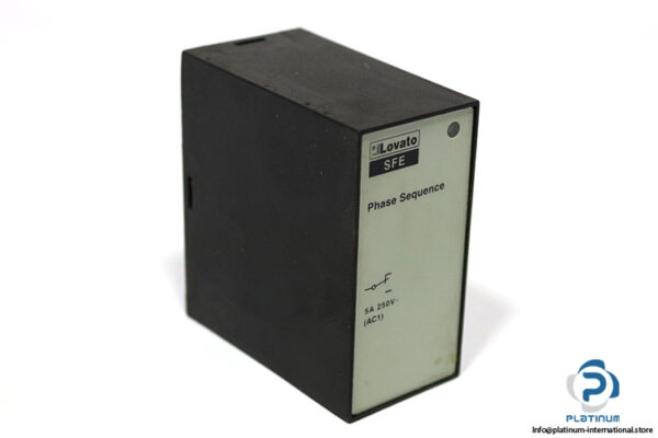Lovato-sfe400-control-relay(used)