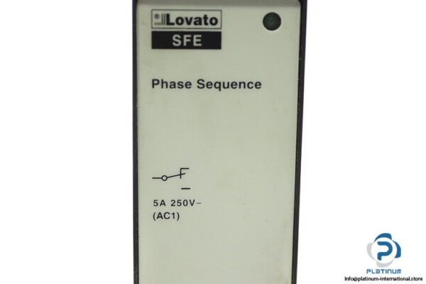 Lovato-sfe400-control-relay(used)-1