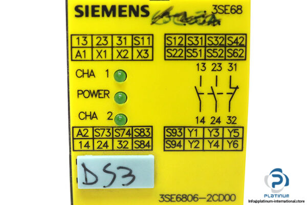 siemens-3se6806-2cd00-evaluation-unit-for-magnet-switch(used)-1