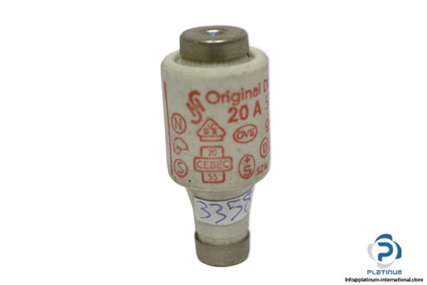 original-diazed-5SB27-20A-500V-gL-gI-bottle-fuse-link(new)-1