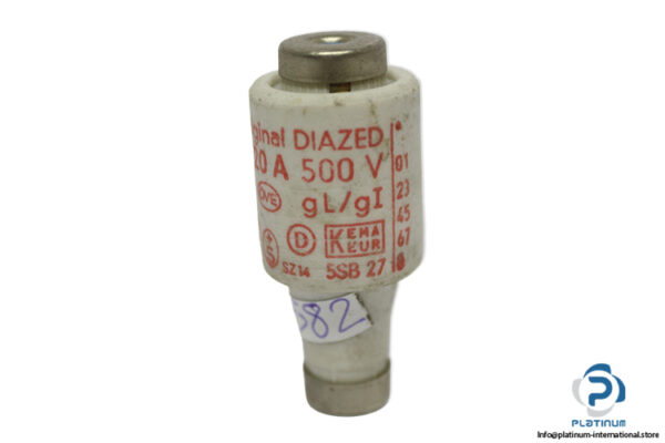 original-diazed-5SB27-20A-500V-gL-gI-bottle-fuse-link(new)-2