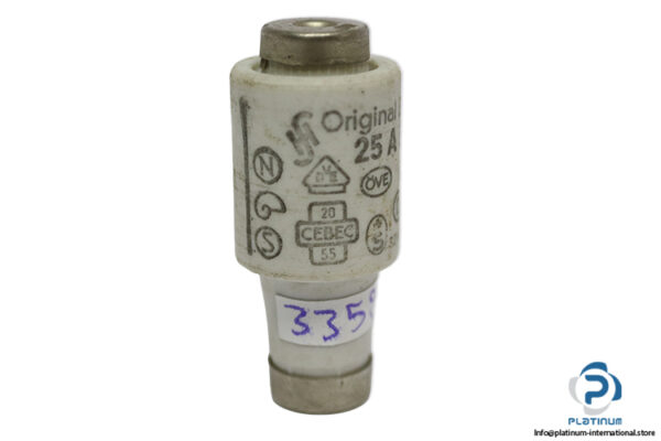 original-diazed-5SB28-25A-500V-bottle-fuse-link(used)-1