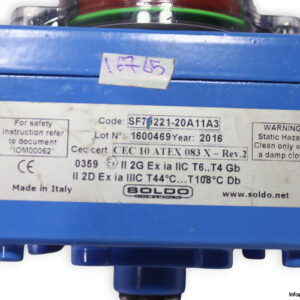 soldo-SF70221-20A11A3-explosion-proof-limit-switch-box-(used)-2