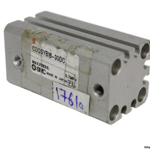 smc-CDQSYB16-30DC-compact-cylinder-(used)