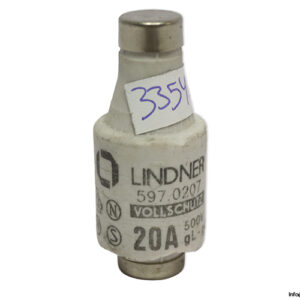 lindner-597.0207-DII-GL-GG-20a-bottle-fuse-link-(Used)-1