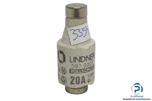 lindner-597.0207-DII-GL-GG-20a-bottle-fuse-link-(Used)-1