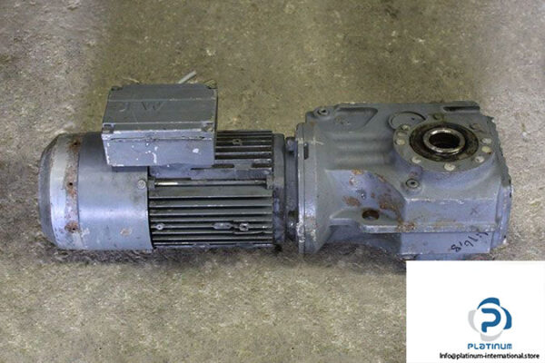 sew-KA47-CT80N4_BMG_TF_ES1S-motor-gearbox-combo-rebuilt