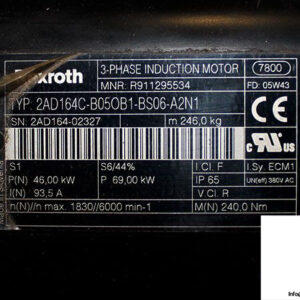 rexroth-2ad164c-b05ob1-bs06-a2n1-3-phase-induction-motor-3