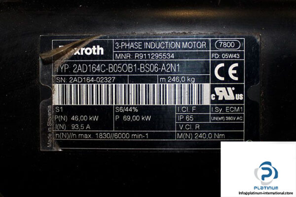 rexroth-2ad164c-b05ob1-bs06-a2n1-3-phase-induction-motor-3
